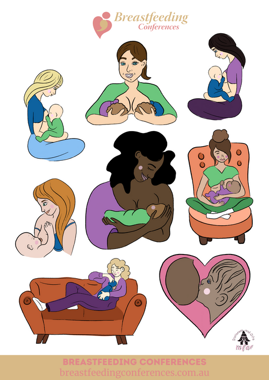 Breastfeeding Sticker Sheets